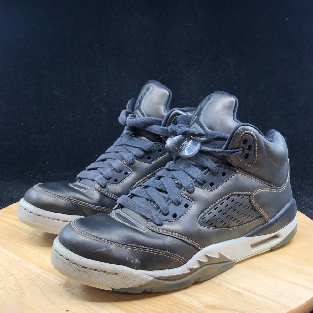 Nike Jordan 5 Retro Prem Heiress Camo GS Sneakers 6.5yY/ Womens Sz 8 919710-030 - Picture 2 of 10